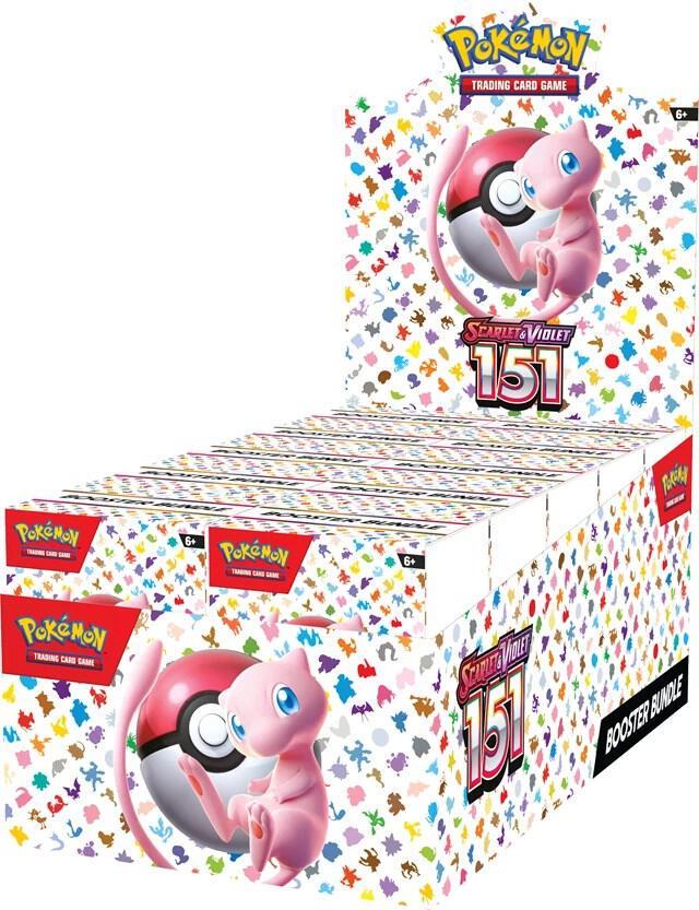 Booster Bundle Display from Scarlet & Violet 151 Pokémon card set